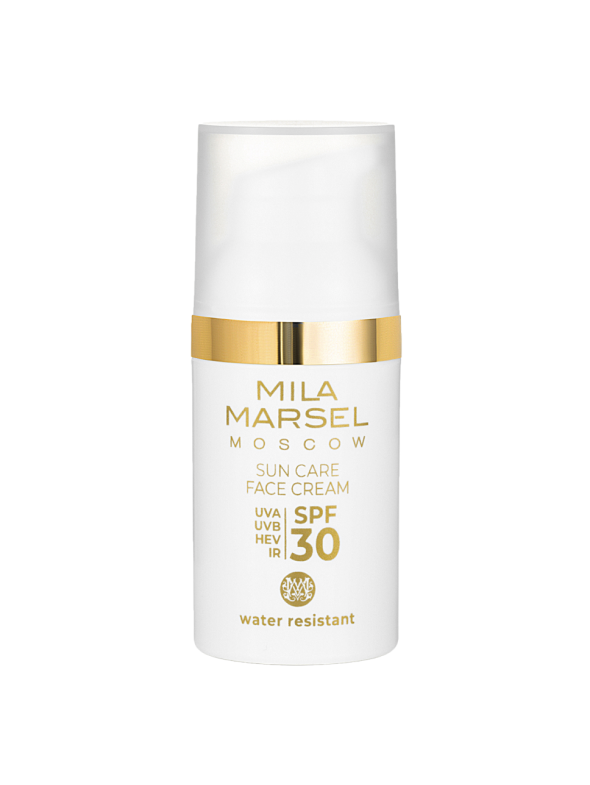 Увлажняющий cолнцезащитный экран крем широкого спектра для лица SPF 30, фото