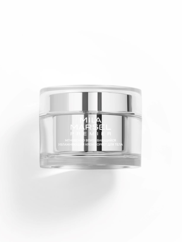 Мгновенно впитывающийся увлажняющий крем-сорбет для тела, фото