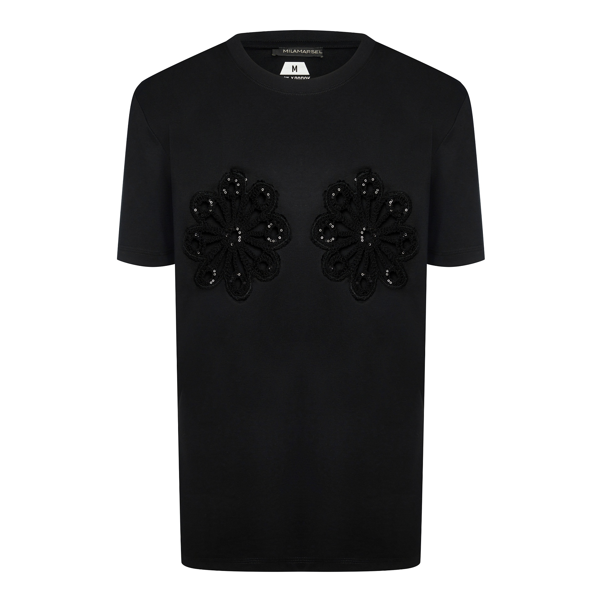 Футболка Water Proof 100% хлопок цветы, фото 1