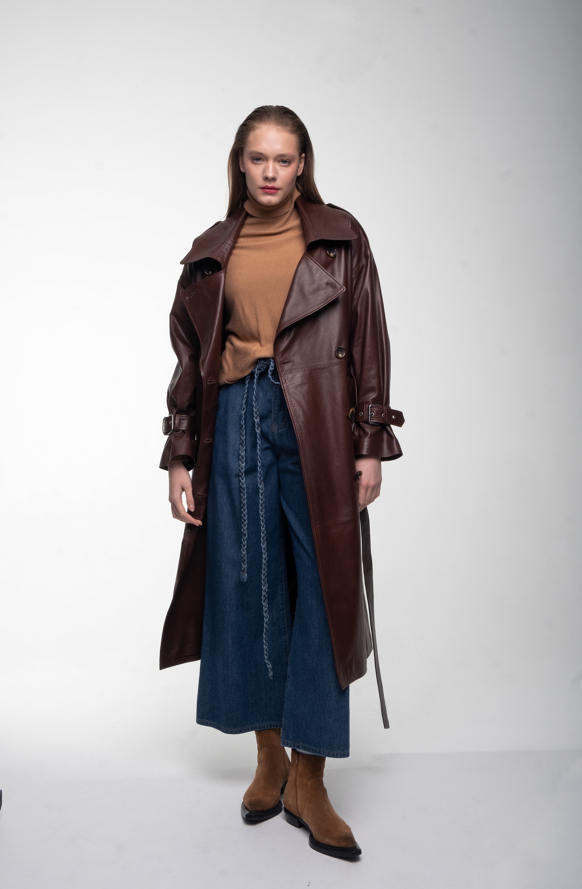 Плащ кожаный Кировск, фото 2